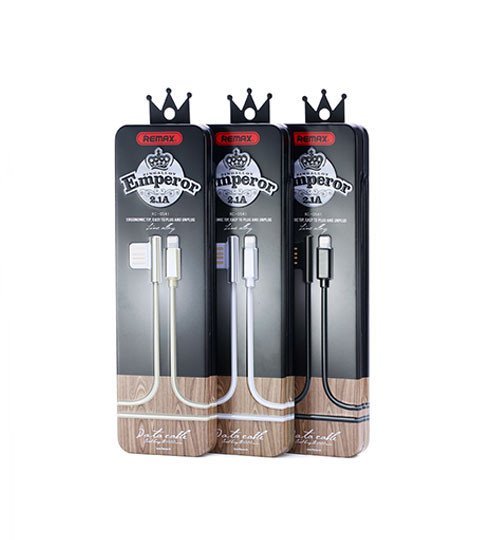 Кабель Remax Emperor RC-054i, lightning, 1 м, золотой