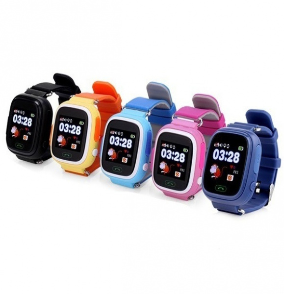 Детские gps часы Smart Baby Watch G72/Q80 wi-fi белые