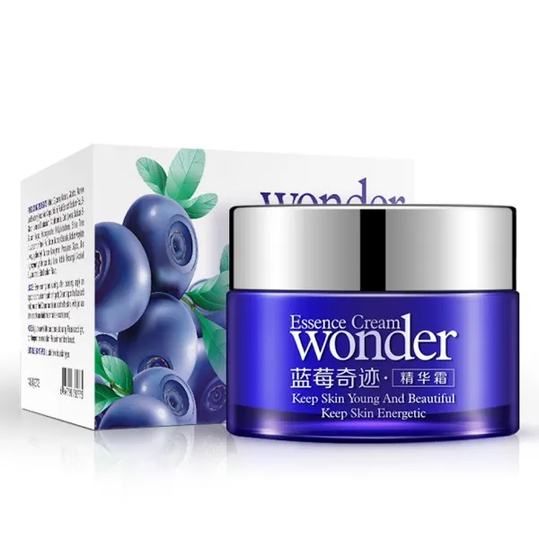 Увлажняющий крем для лица черничный Bioaqua Blueberry Essence Cream