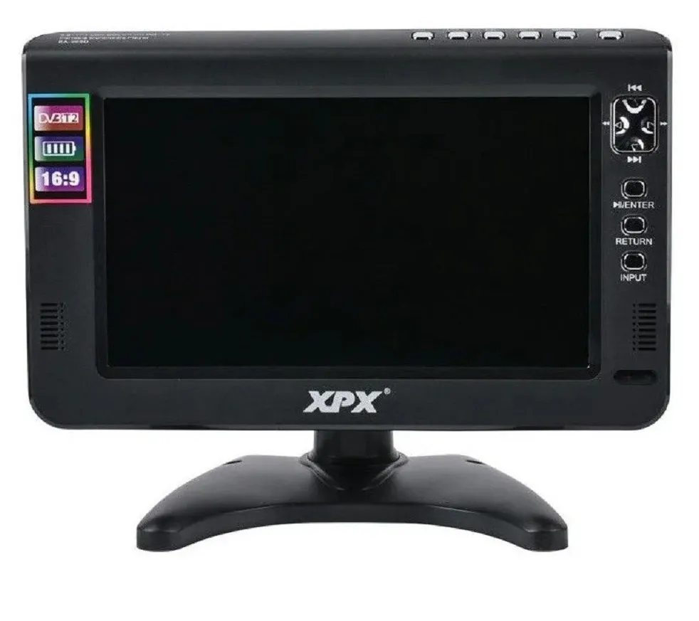 Автомобильный телевизор с цифровым (DVB-T2) тюнером XPX EA-1017D